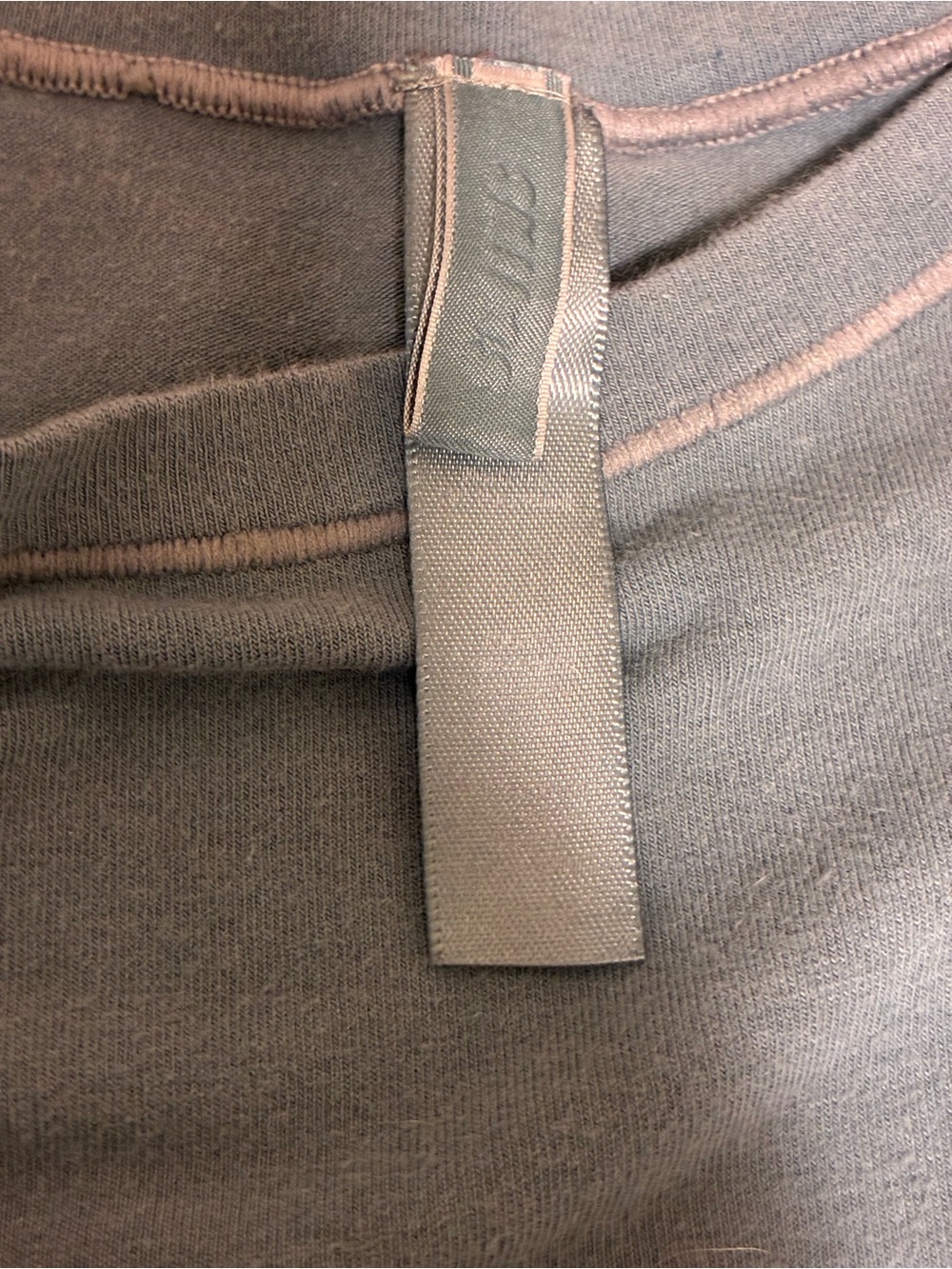 SKIMS Light Blue Ribbed Tee and Boxer Shorts - Picture 4 of 4